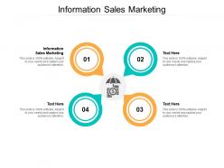 Information sales marketing ppt powerpoint presentation portfolio graphics tutorials cpb