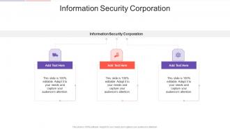Information Security Corporation In Powerpoint And Google Slides Cpb