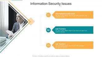 Information Security Issues In Powerpoint And Google Slides Cpb