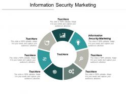 Information security marketing ppt powerpoint presentation ideas brochure cpb