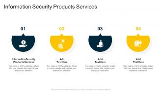 Information Security Products Services In Powerpoint And Google Slides Cpb