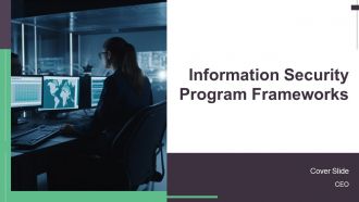 Information Security Program Frameworks PPT Structure AT