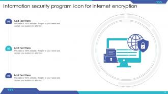 Information Security Program Powerpoint PPT Template Bundles Professional Colorful