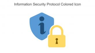 Information Security Protocol Colored Icon In Powerpoint Pptx Png And Editable Eps Format