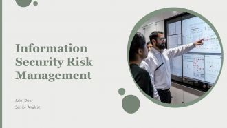 Information Security Risk Management PPT Structure AT