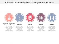 Information security risk management process ppt powerpoint presentation slides cpb