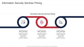 Information Security Services Pricing In Powerpoint And Google Slides Cpb