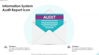 Information System Audit Report Icon