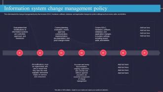 Information System Change Management Policy Information Technology Policy
