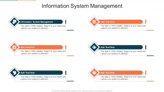 Information System Management In Powerpoint And Google Slides Cpb