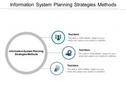 Information system planning strategies methods ppt powerpoint presentation styles graphics design cpb