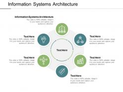 Information systems architecture ppt powerpoint presentation design templates cpb