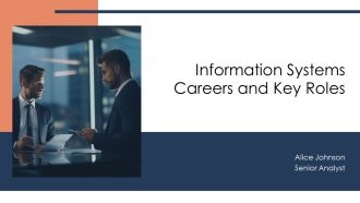 Information Systems Careers And Key Roles PPT PowerPoint AT