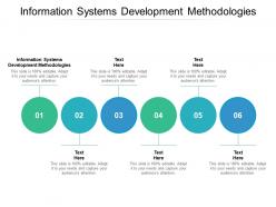 Information systems development methodologies ppt powerpoint presentation topics cpb