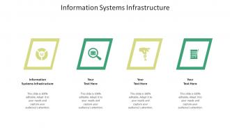 Information systems infrastructure ppt powerpoint presentation template cpb