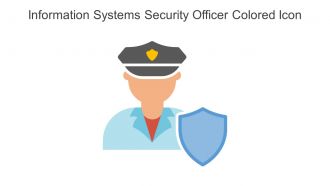 Information Systems Security Officer Colored Icon In Powerpoint Pptx Png And Editable Eps Format