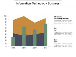 Information technology business ppt powerpoint presentation inspiration background image cpb