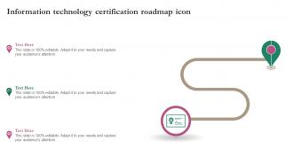 Information Technology Certification Roadmap Icon