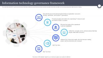 Information Technology Governance Information And Communications Governance Ict Governance