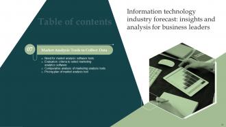 Information Technology Industry Forecast Insights And Analysis For Business Leaders Complete Deck MKT CD V Interactive Professionally