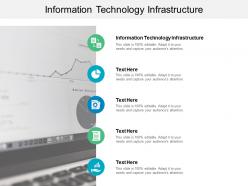 Information technology infrastructure ppt powerpoint presentation layouts samples cpb