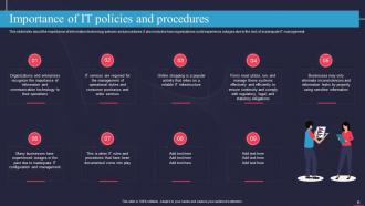 Information Technology Policy IT Powerpoint Presentation Slides