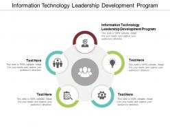 Information technology leadership development program ppt powerpoint presentation styles example cpb