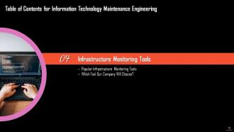 Information Technology Maintenance Engineering Powerpoint Presentation Slides