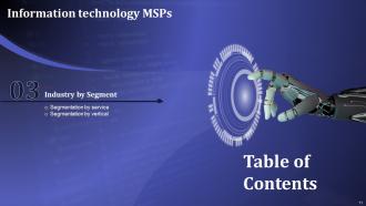Information Technology MSPs Powerpoint Presentation Slides Interactive Idea