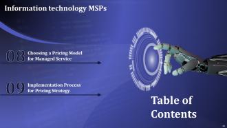 Information Technology MSPs Powerpoint Presentation Slides Interactive Ideas