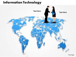 Information technology powerpoint template slide