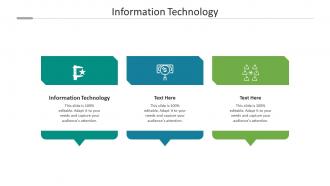 Information technology ppt powerpoint presentation show background images cpb