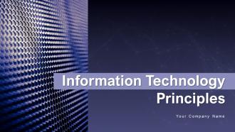 Information Technology Principles Powerpoint Ppt Template Bundles