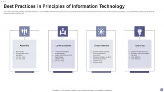 Information Technology Principles Powerpoint Ppt Template Bundles Captivating Colorful