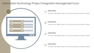 Information Technology Project Integration Management Icon