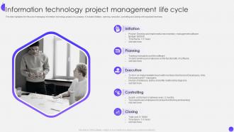 Information Technology Project Management Life Cycle