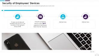 Information Technology Security Employees Devices