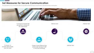 Information Technology Security Set Measures For Secure Communication