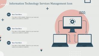 Information Technology Services Management Icon