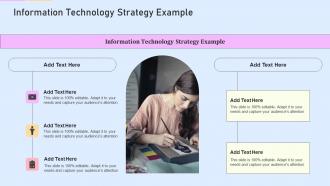 Information Technology Strategy Example In Powerpoint And Google Slides Cpb