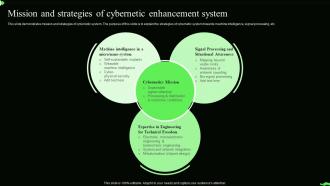 Information Theory Mission And Strategies Of Cybernetic Enhancement System