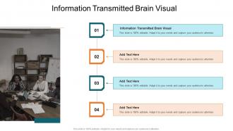 Information Transmitted Brain Visual In Powerpoint And Google Slides Cpb