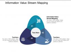 Information value stream mapping ppt powerpoint presentation professional file formats cpb