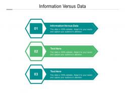 Information versus data ppt powerpoint presentation summary files cpb