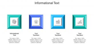 Informational text ppt powerpoint presentation infographics clipart cpb