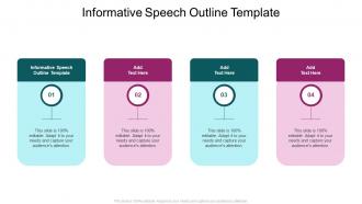 Informative Speech Outline Template In Powerpoint And Google Slides Cpb
