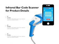 Infrared Bar Code Scanner For Product Details