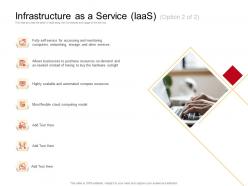 Infrastructure As A Service IaaS M2717 Ppt Powerpoint Presentation Icon Example File