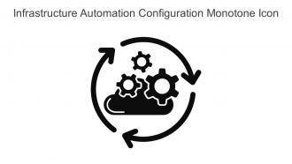 Infrastructure Automation Configuration Monotone Icon In Powerpoint Pptx Png And Editable Eps Format