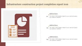 Infrastructure Construction Project Completion Report Icon